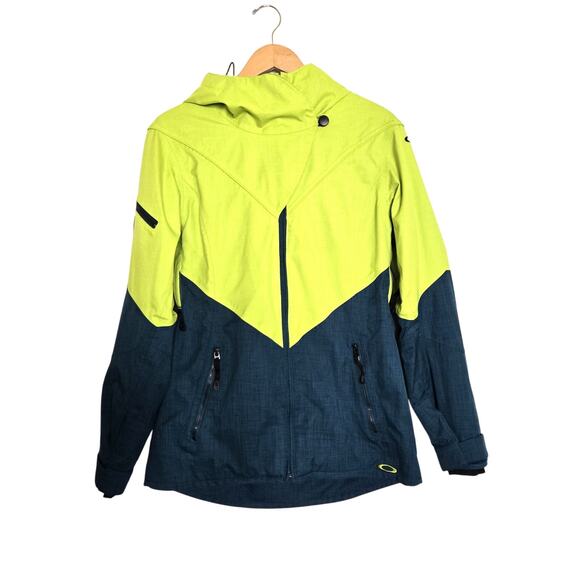 Oakley Eco Shell Ski Jacket Lightning Green - Women's Medium - Picture 1 of 10